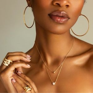 MARLYN SCHIFF Double Layered Necklace